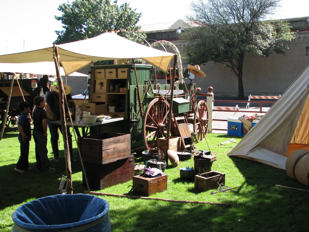 Chuckwagon contest entrant