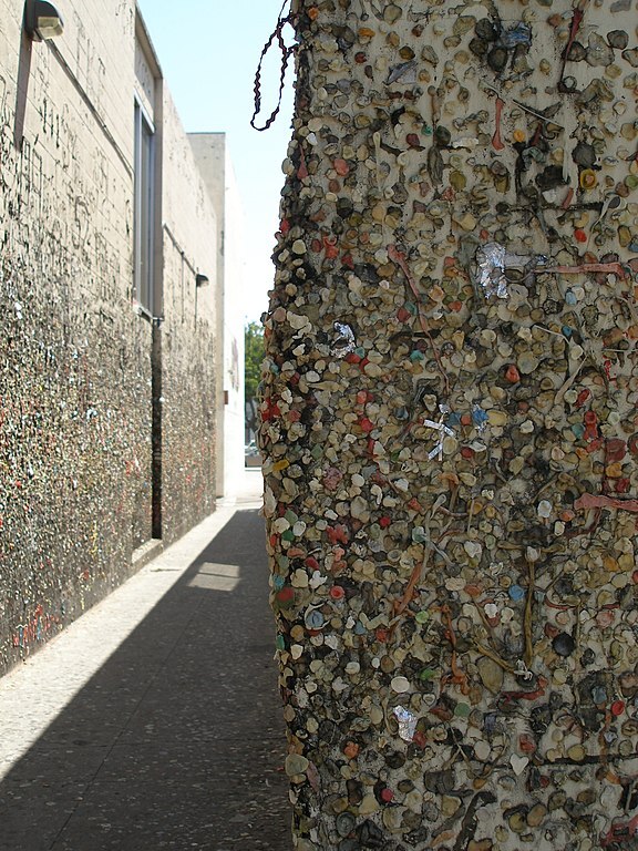 Walls in Bubblegum Alley, San Luis Obispo