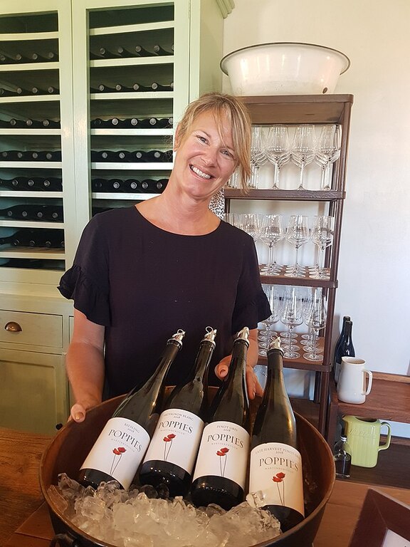 Poppy Hammond of Poppies Martinborough Wines by Siobhan Leachman