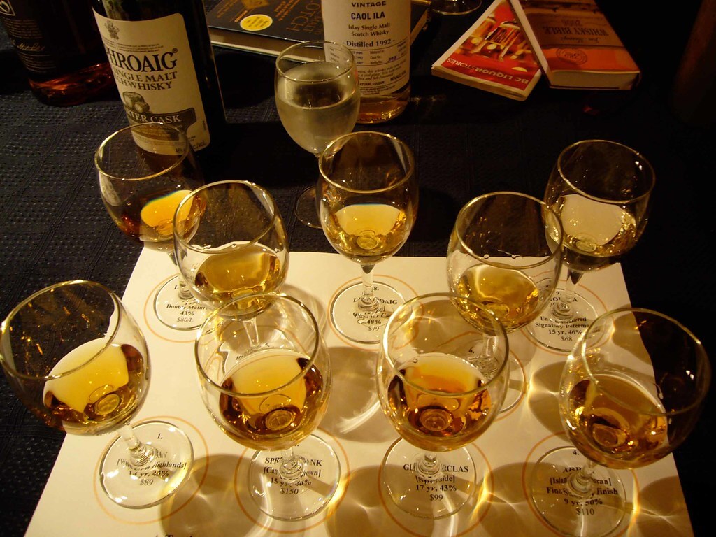 Whiskey tasting