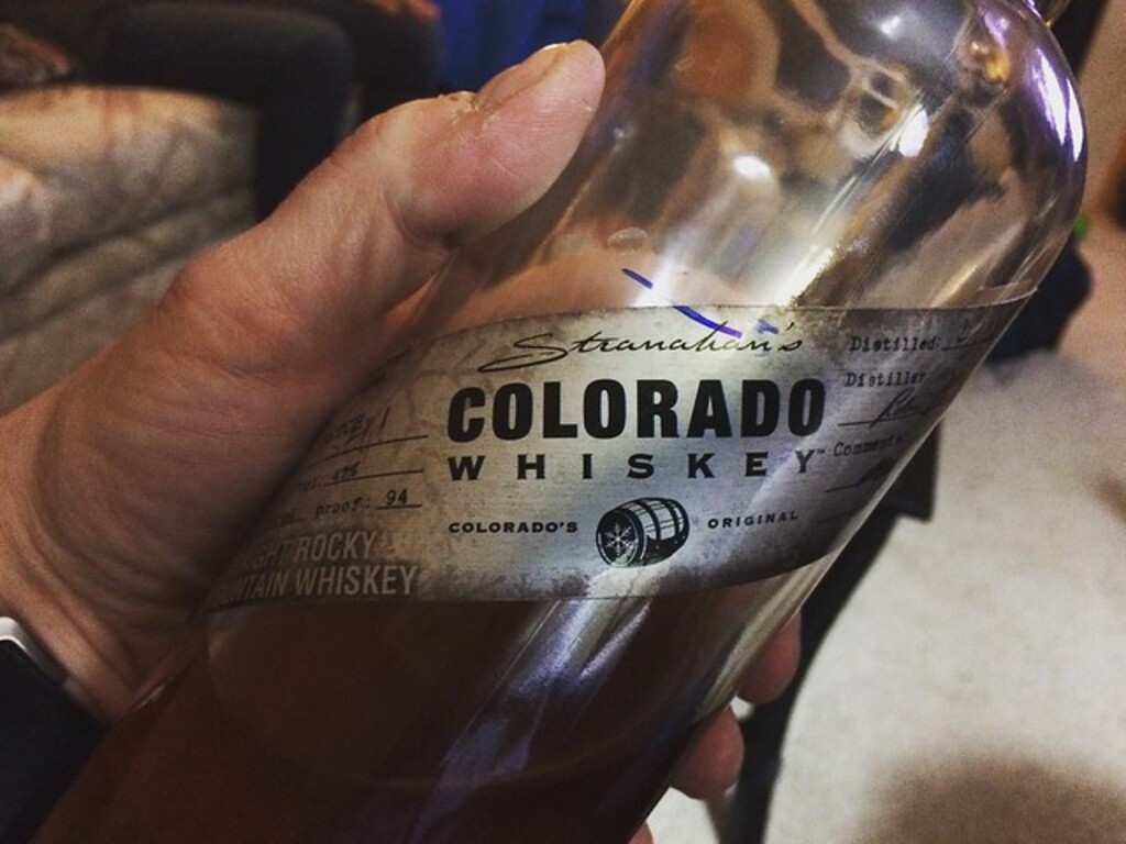 Bottle of Stranahan's Colorado Whiskey