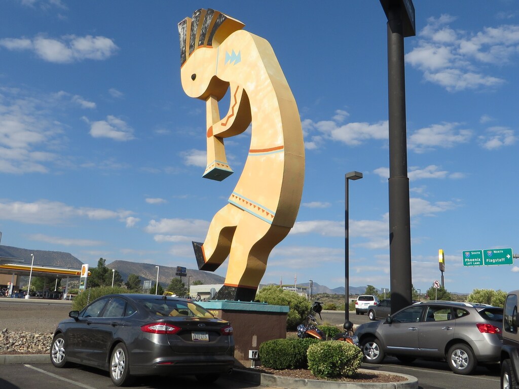 Worlds Largest Kokopelli, Camp Verde, Arizona