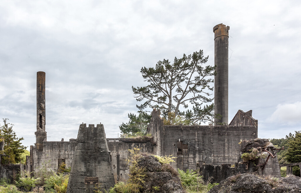 Warkworth Cement Work Ruins