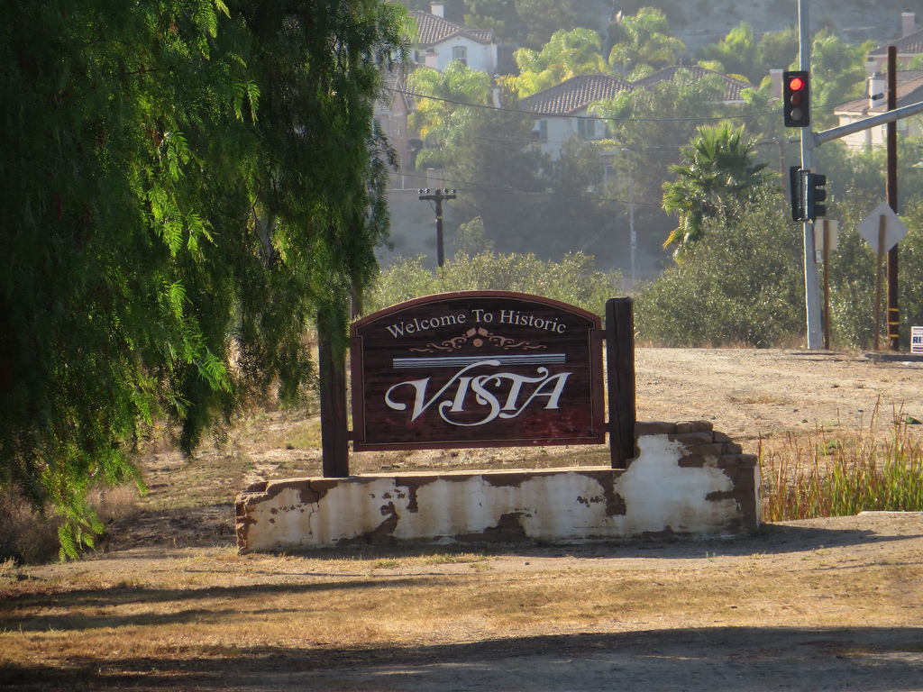 Welcome to Vista, California
