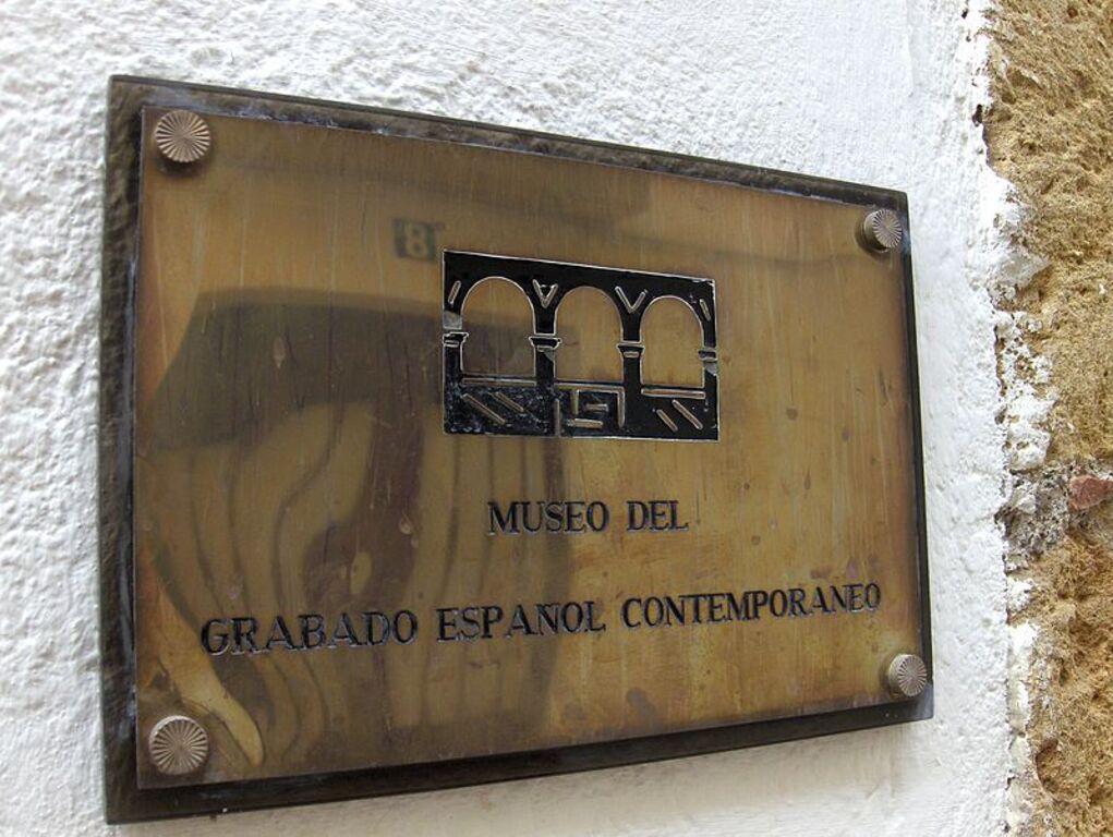 Placa del Museo del Grabado