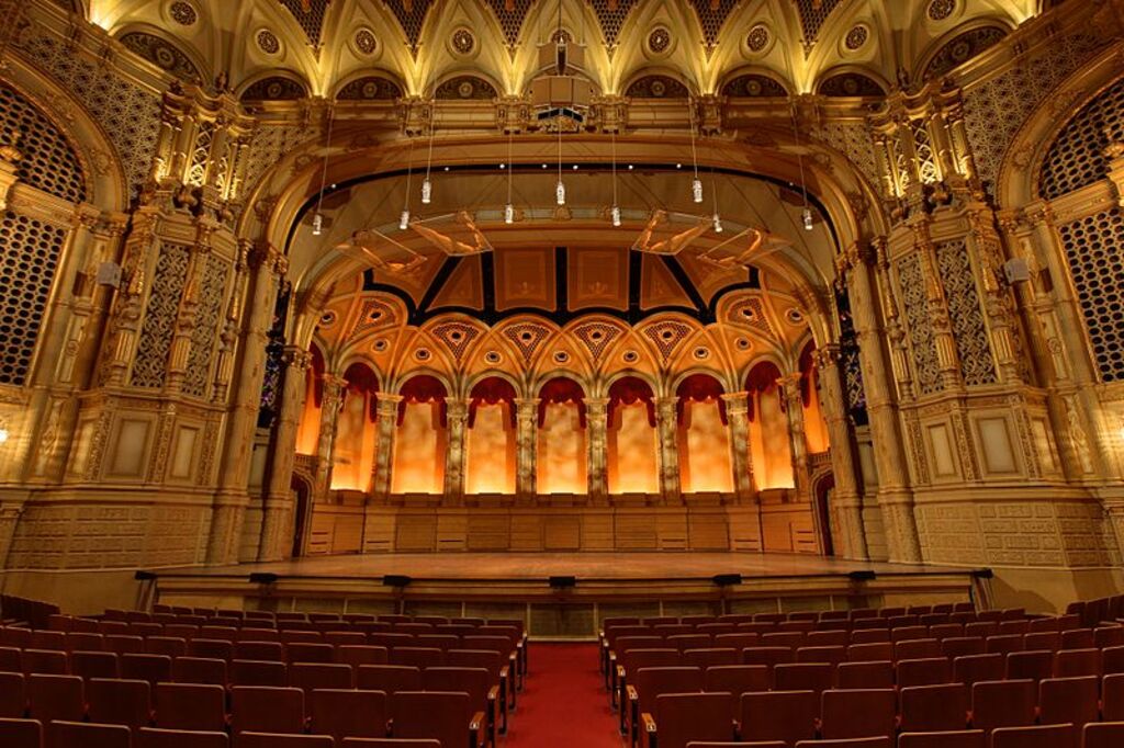 Orpheum Theatre Vancouver View Of Stage