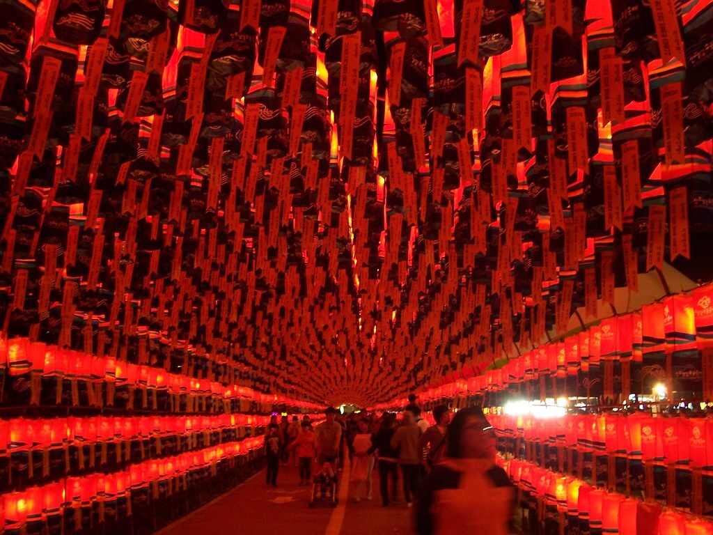 Namgang lantern festival