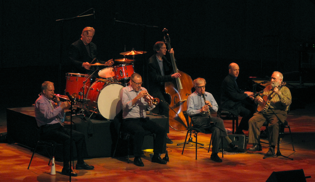 Woody Allen with the Eddy Davis New Orleans Jazz Band Philharmonie Gasteig München