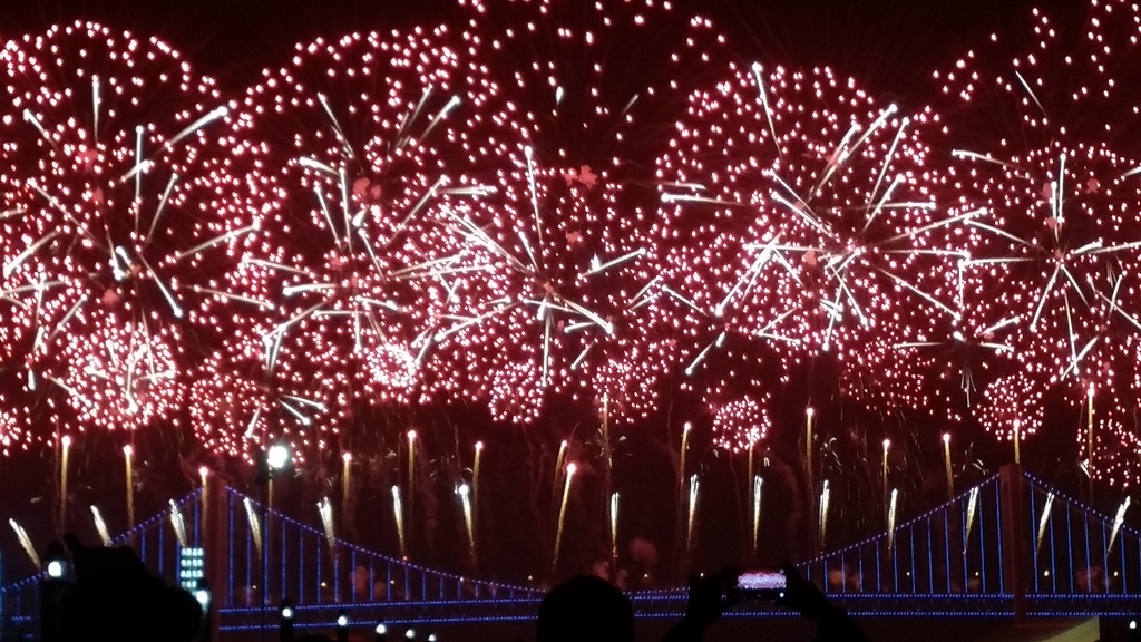 2018 New Year's Eve Celebration in Dalian (Self-participation; Firework-1st)