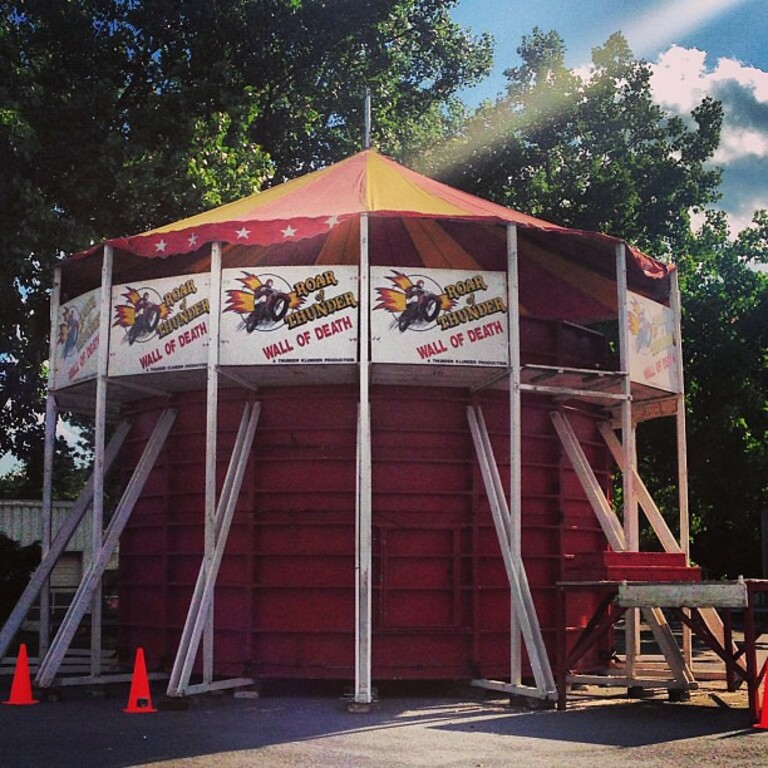Um, I think I found my calling. ROAR OF THUNDER WALL OF DEATH