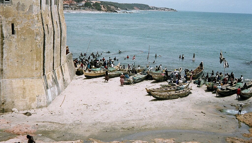 fishing in cape coast, ghana