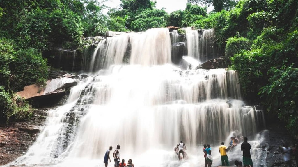 Kintampo waterfalls Ghana