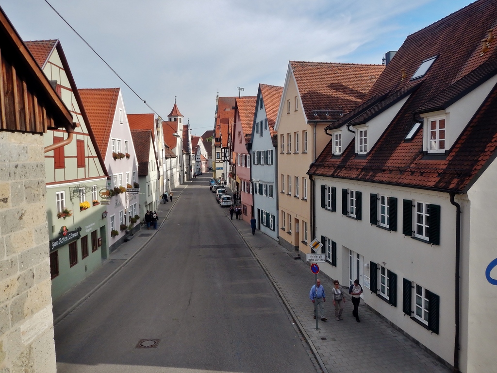 Baldinger Straße in Nördlingen - panoramio