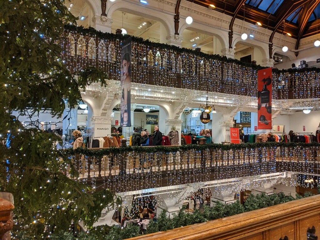 Jenners, Princes Street, Edinburgh, Dec 2019
