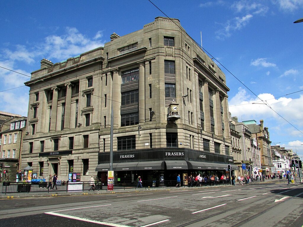 House of Fraser, Princes Street, Edinburgh, 26 May 2014