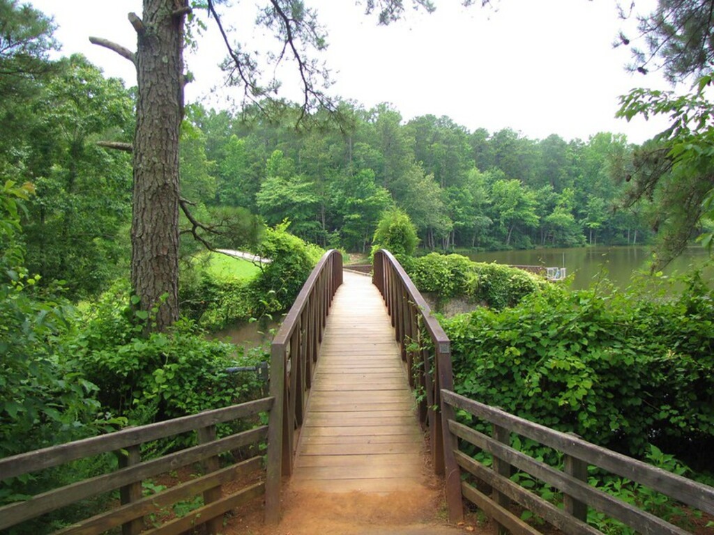 William B. Umstead State Park bridge