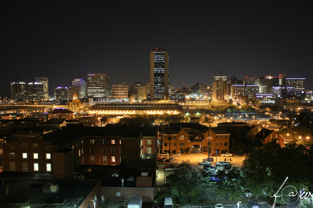 Richmond Skyline at Night