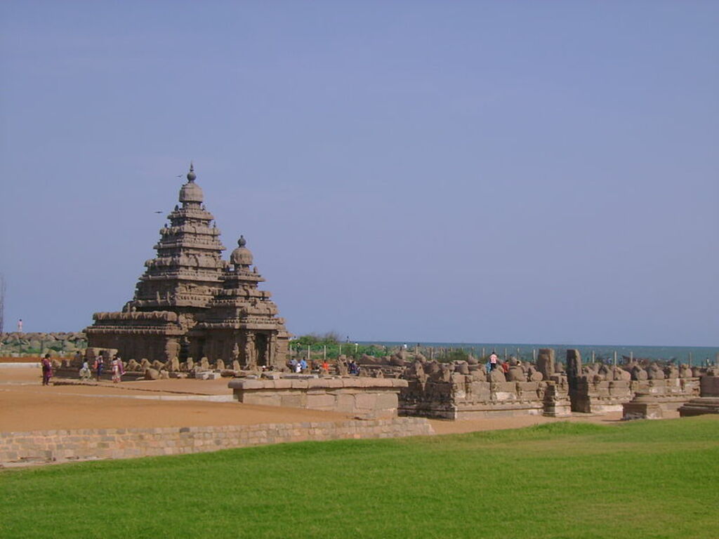 "A beautiful Shore Temple of Mamallapuram"