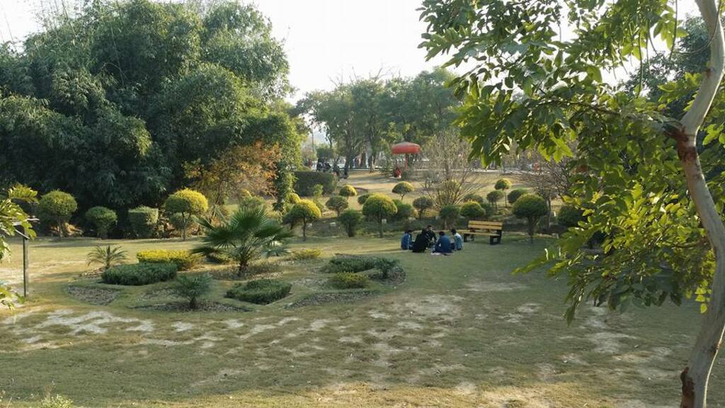 Ayub national park garden