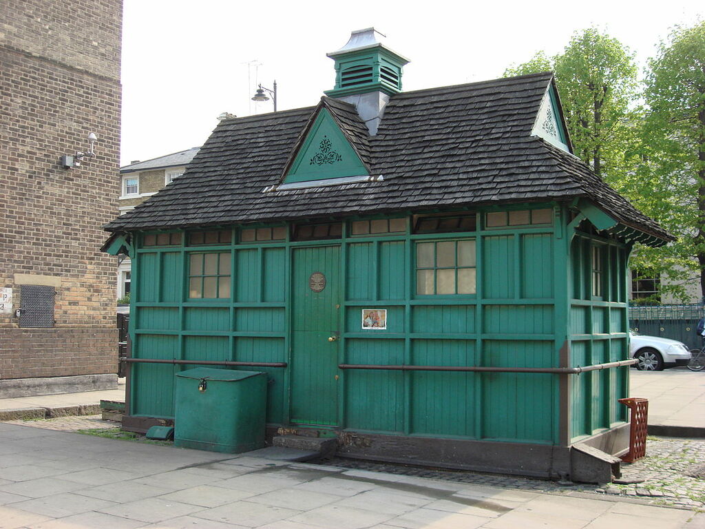 A London Cabman's Shelter in Warwick Avenue W9