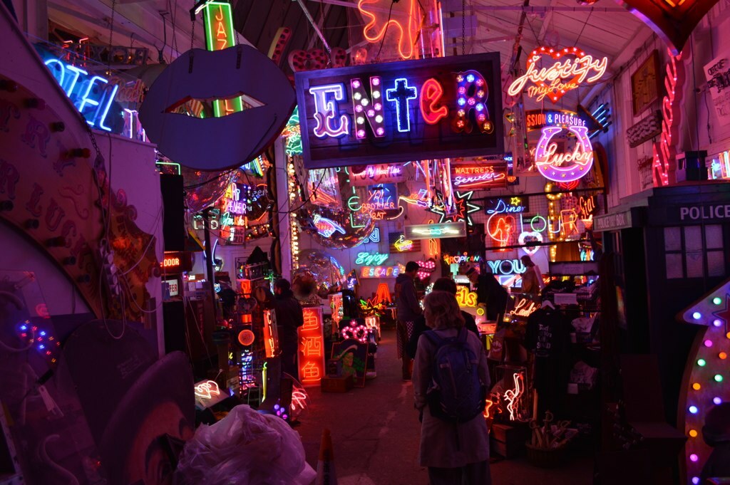 God's Own Junkyard entrance