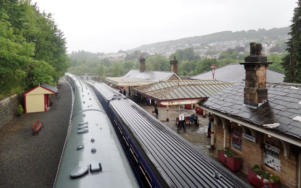 Matlock railway station, Peak Rail and Network Rail, Derbyshire