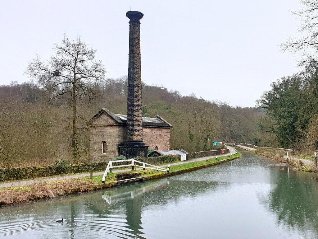 Leawood Pump House and Cromford Canal Aqueduct