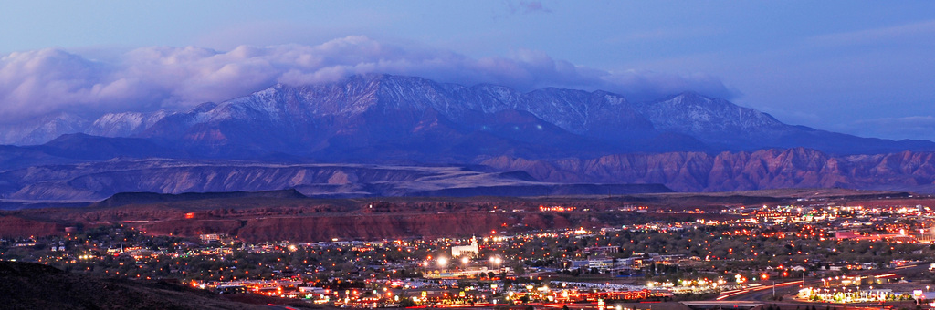 Overlook of St. George, Utah