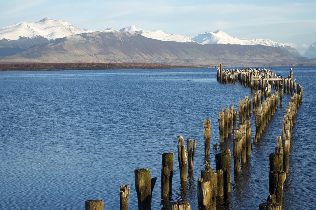 Muelle Puerto Natales, Patagonia