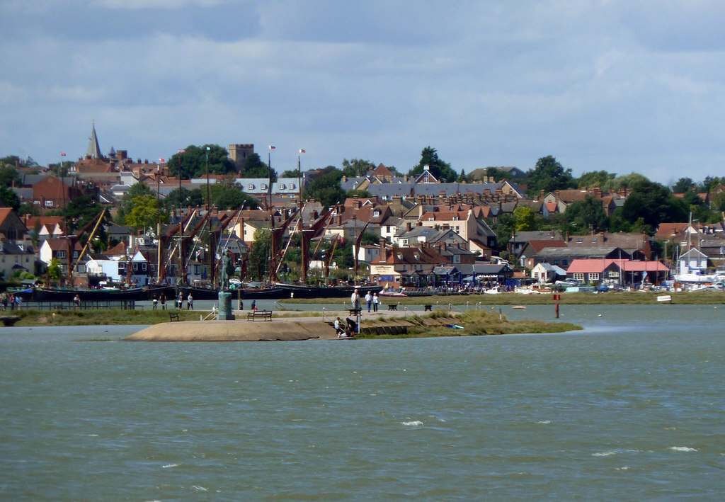 Maldon from across the Blackwater - geograph.org.uk - 2031878