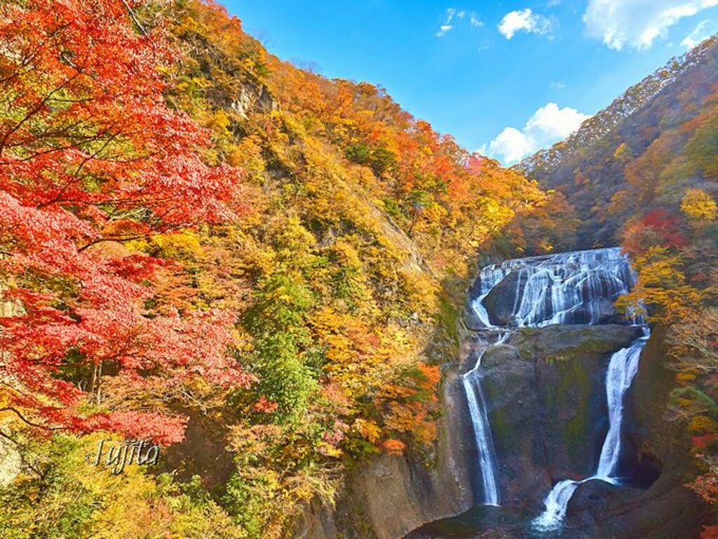 Visit the magnificent Fukuroda Falls