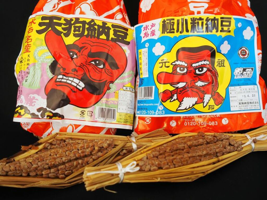 Taste traditional natto at Takanofoods Natto Museum