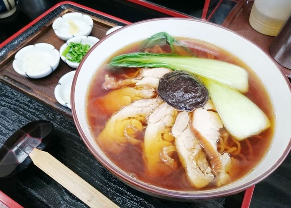 Slurp up a traditional bowl of Mito Clan Ramen