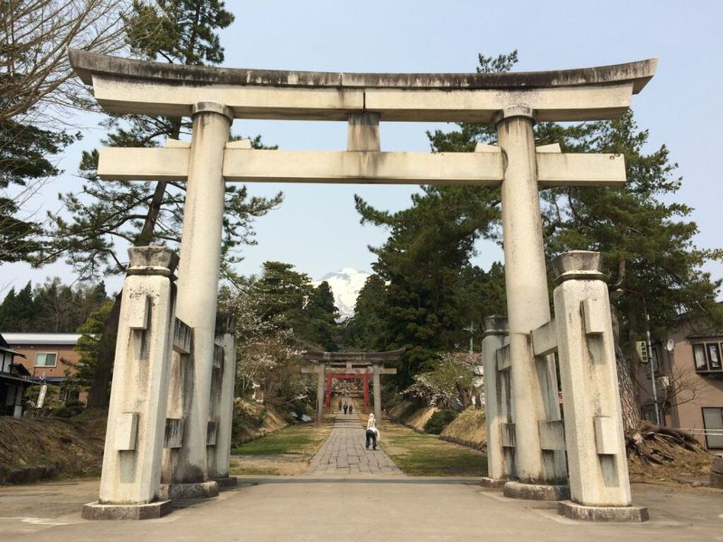 Breathe in the crisp mountain air of Iwakiyama Shrine