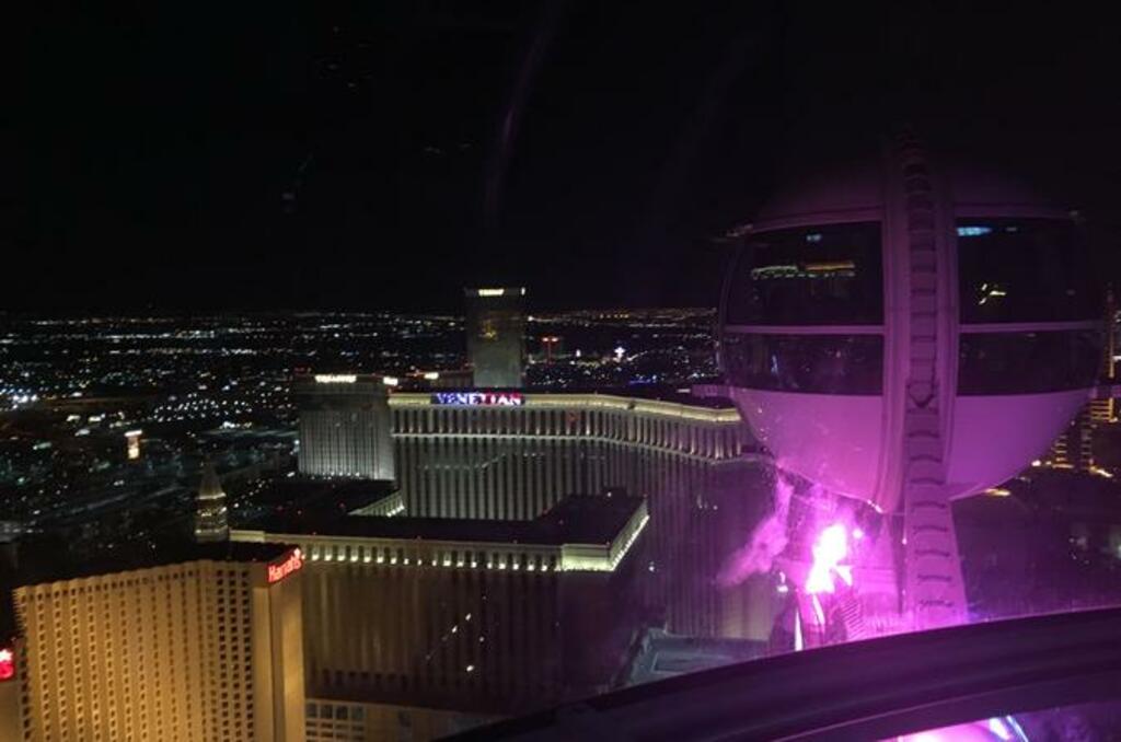 Dining at The High Roller