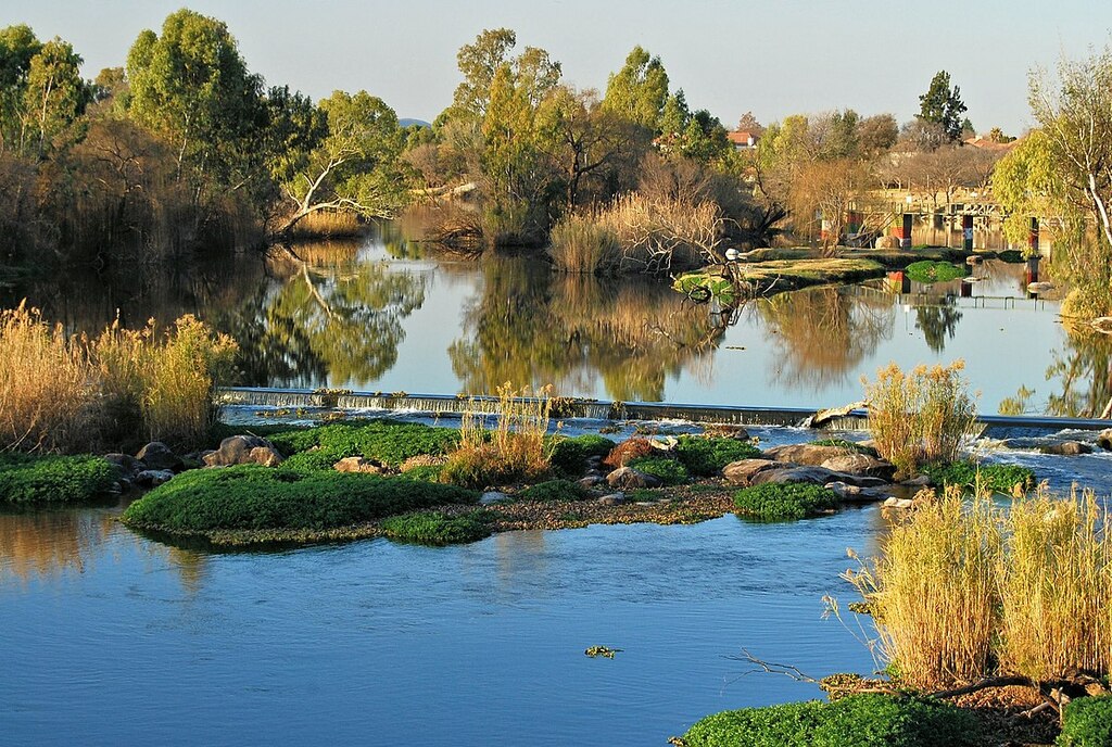 Vaal River Parys, Weir 02
