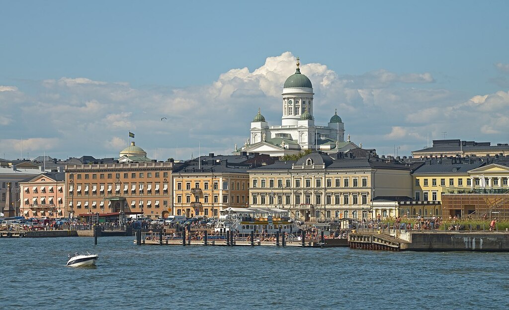 Ferry terminal South Harbour. Helsinki, Finland