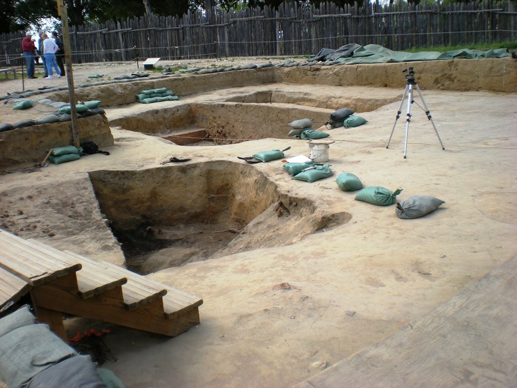 Archaeological dig at Historic Jamestowne
