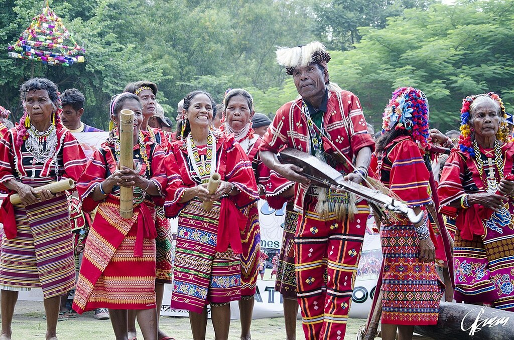 Bagobo people in the Kadayawan Festival 2016, Philippines