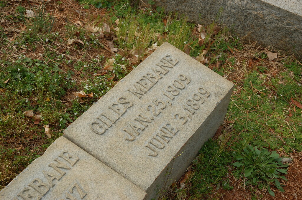 GilesMebaneTombstone