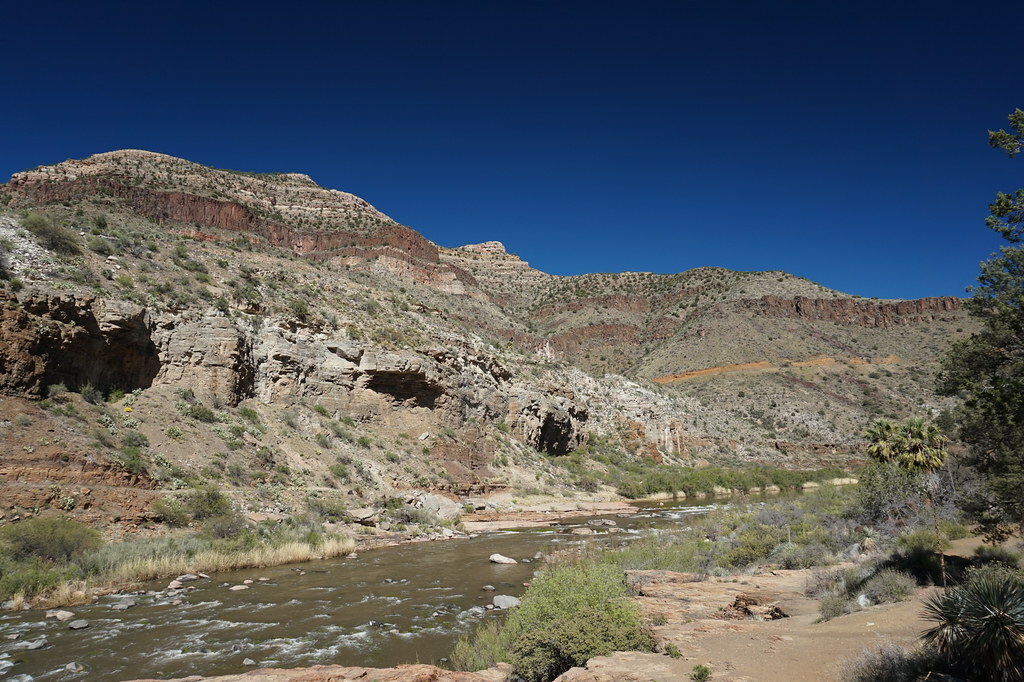 Salt River Canyon scenic road to Show Low on US Route 60, Arizona