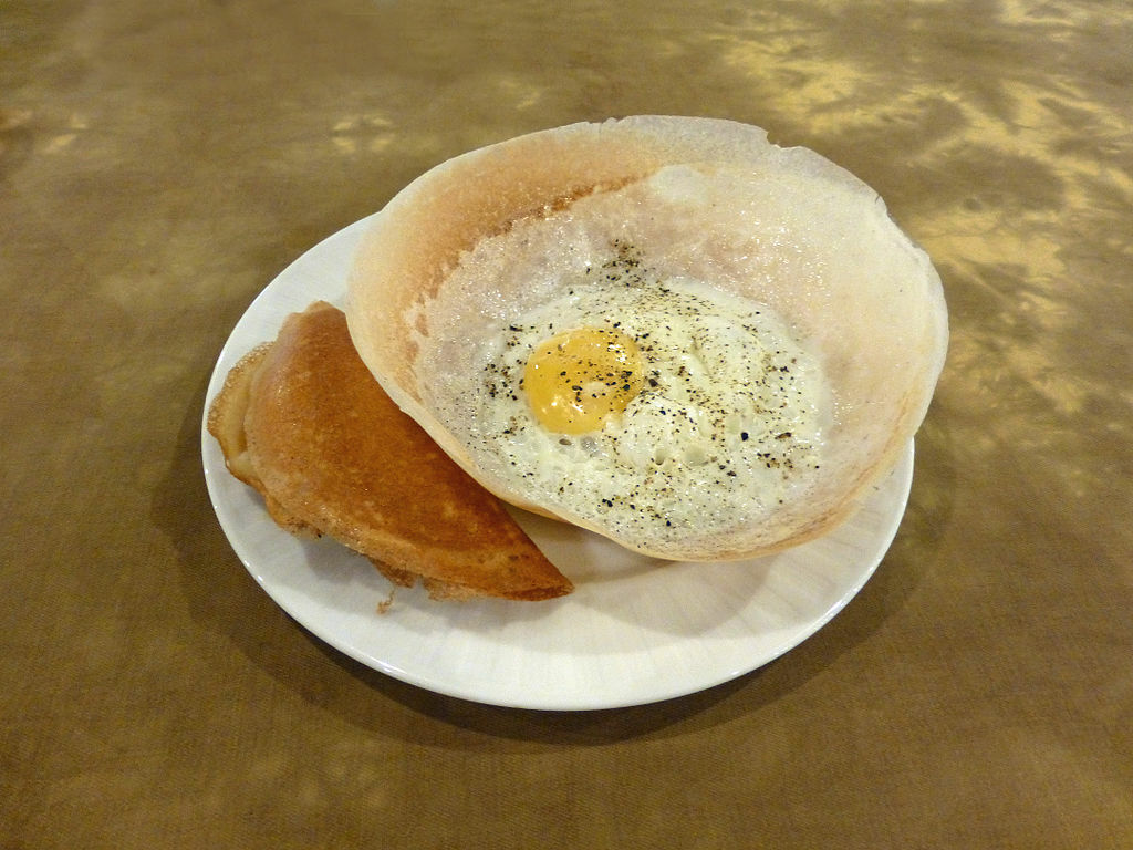 Sri Lanka-Egg hoppers
