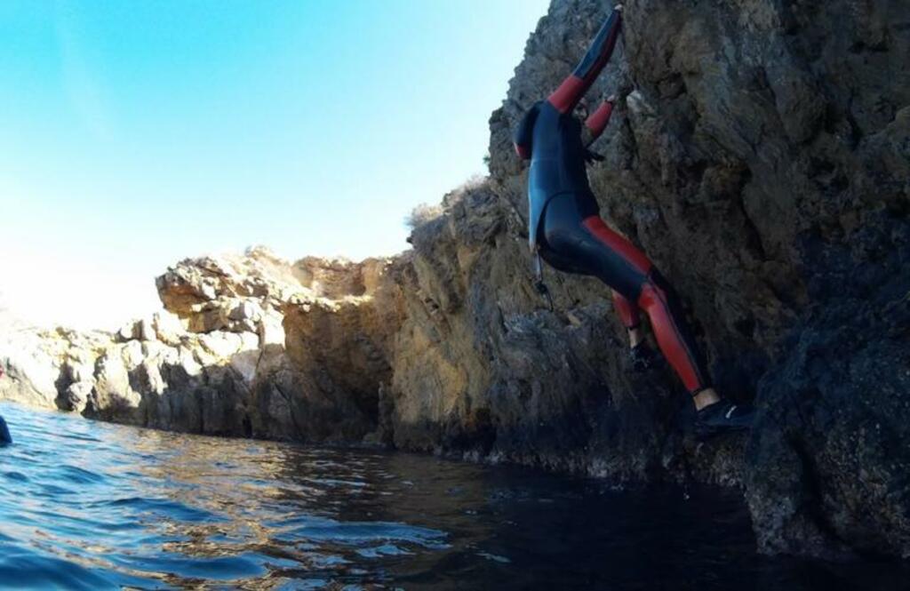 things to do in cartagena spain | coasteering in isla plana