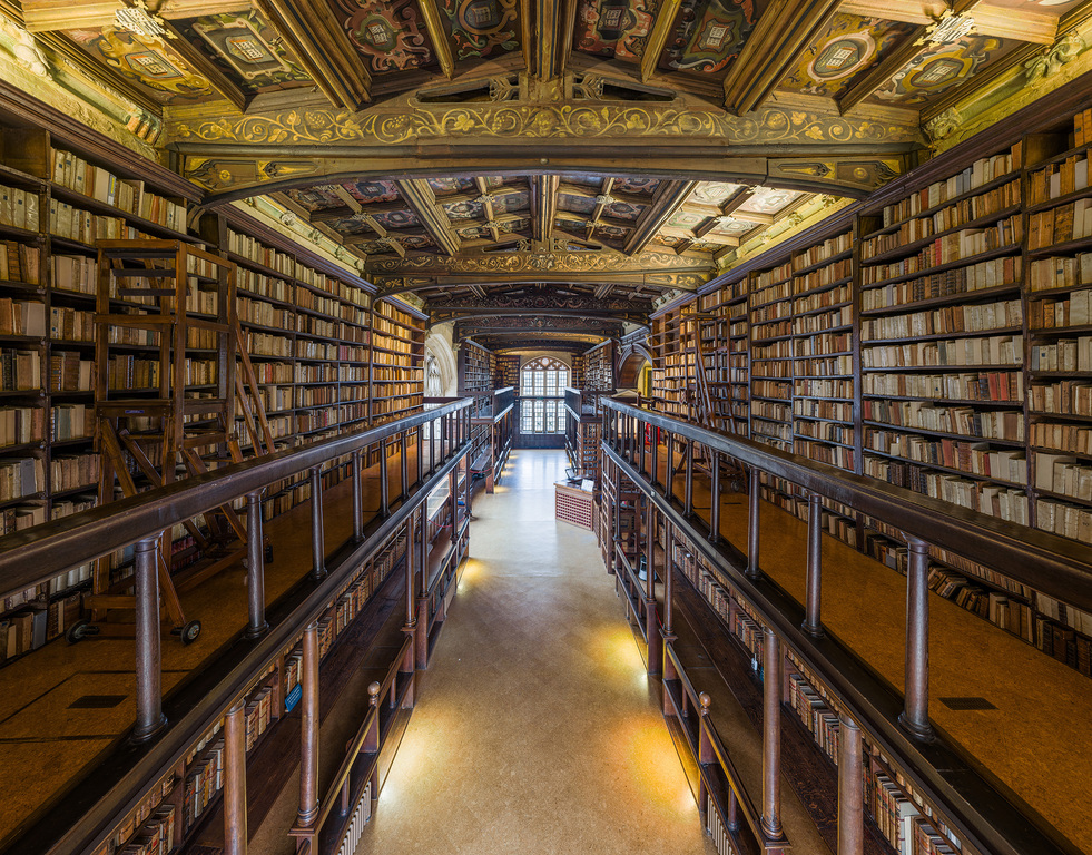 Duke Humfrey's Library Interior 4, Bodleian Library, Oxford, UK - Diliff