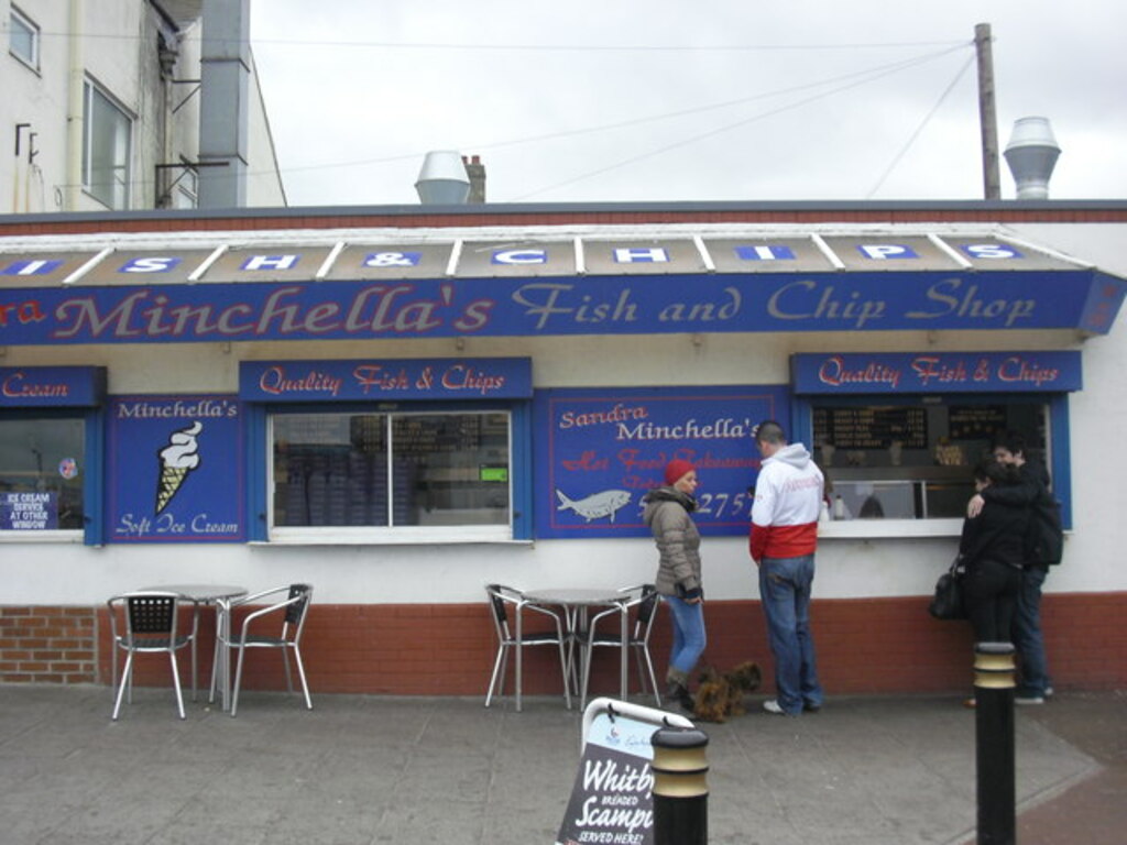 Fish and chip / ice creams Seaburn Sea front