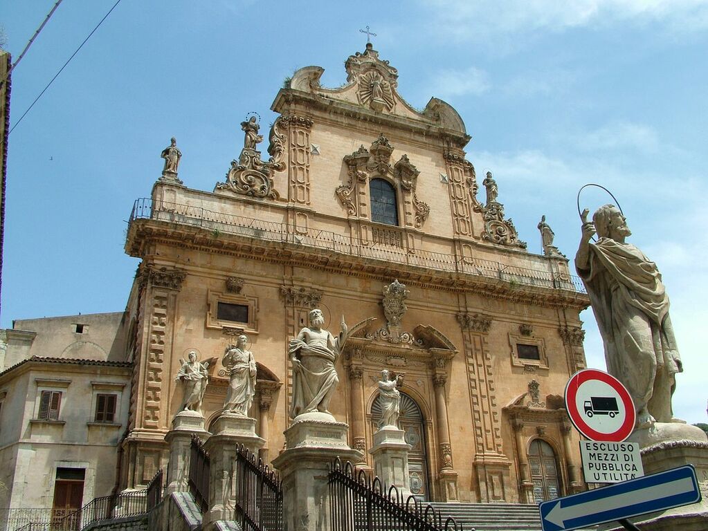 Modica chiesa S Maria del Soccorso