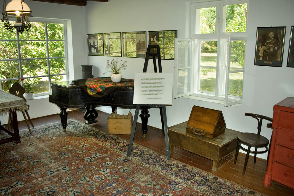 Kaposvar Interior of Museum House Rippl Ronai