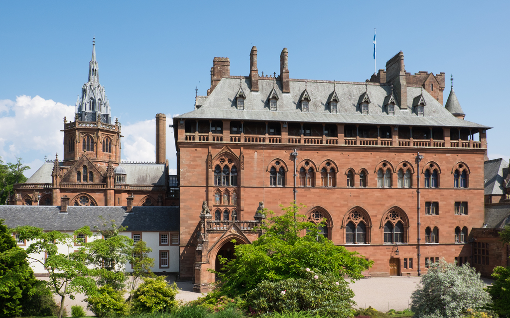 Mount Stuart House, Isle of Bute - west view