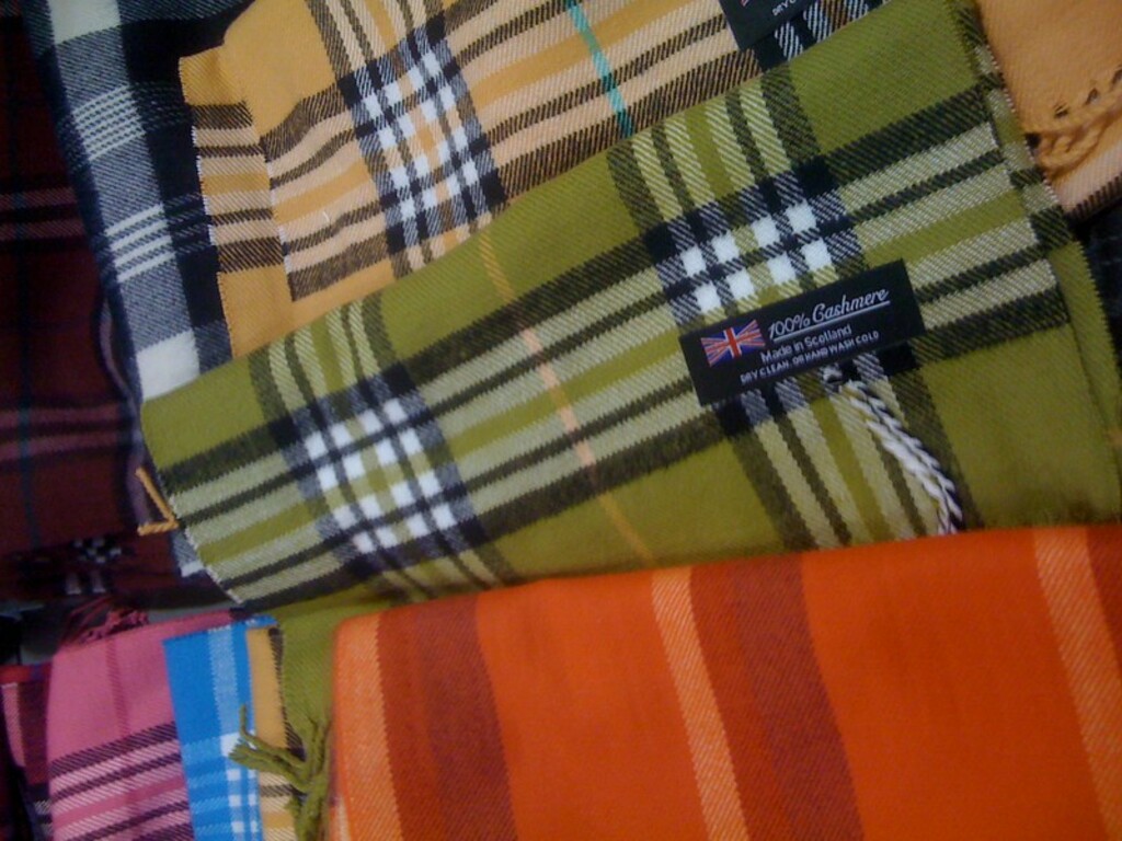 Cashmere scarves