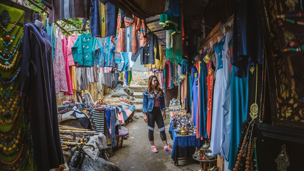Let's go shopping in Marrakech